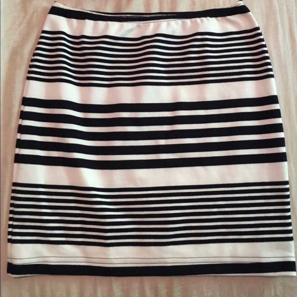 💙AMERICAN APPAREL STRIPED BODYCON SKIRT M